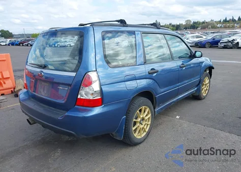 2007 Subaru Forester 2.5X z USA, uszkodzony, nr VIN JF1SG63677H714734